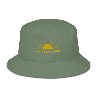 Friends I Love Organic Bucket Hat
